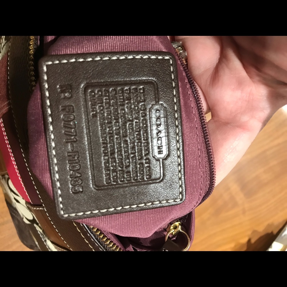 Coach pocketbook patchwork - Picture 4 of 8